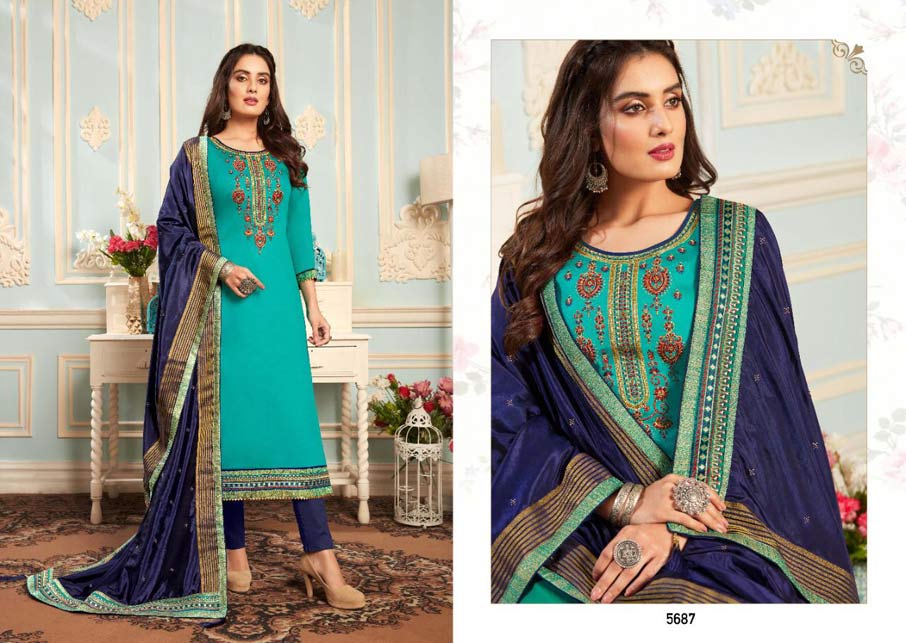 Silk Shine Vol-4 Jam Cotton Salwar Suits Garment Silk Shine Vol-4 Jam Cotton Salwar Suits Garment